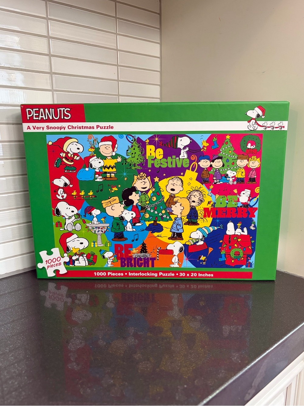 Peanuts A Very Snoopy Christmas 1000 piece puzzle